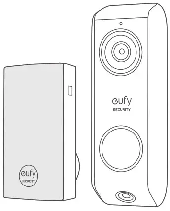 eufy E8203 Security Video Doorbell Dual Camera - Cover