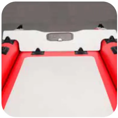 SEA EAGLE FASTCAT12K FastCat12 Inflatable Catamaran Boat - Motor Mount Transom Board