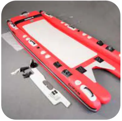 SEA EAGLE FASTCAT12K FastCat12 Inflatable Catamaran Boat - Remove transom