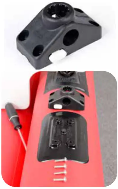 SEA EAGLE FASTCAT12K FastCat12 Inflatable Catamaran Boat - Scotty® Deck Mounts