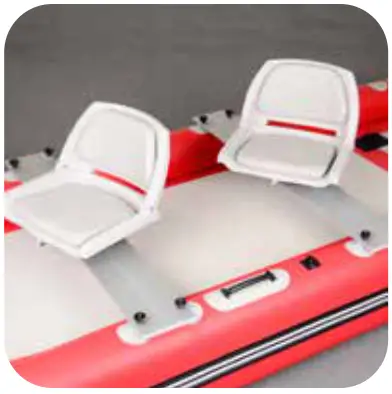 SEA EAGLE FASTCAT12K FastCat12 Inflatable Catamaran Boat - Seat Bench Installation