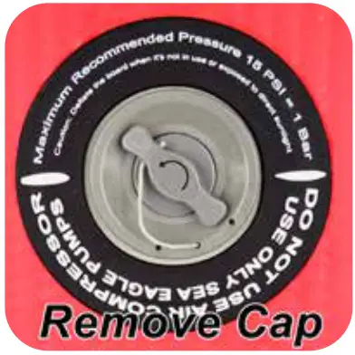 SEA EAGLE FASTCAT12K FastCat12 Inflatable Catamaran Boat - Using the Recessed