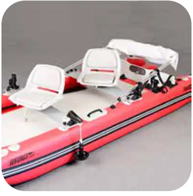 SEA EAGLE FASTCAT12K FastCat12 Inflatable Catamaran Boat - back of the