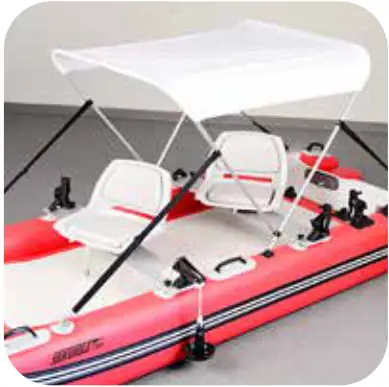 SEA EAGLE FASTCAT12K FastCat12 Inflatable Catamaran Boat - rear clips