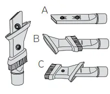 vax Powerful and Lightweight Vacuum - 3-in-1 Tool converts