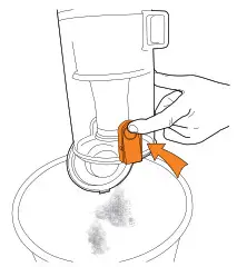 vax Powerful and Lightweight Vacuum - dirt container