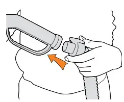 vax Powerful and Lightweight Vacuum - extension tube.