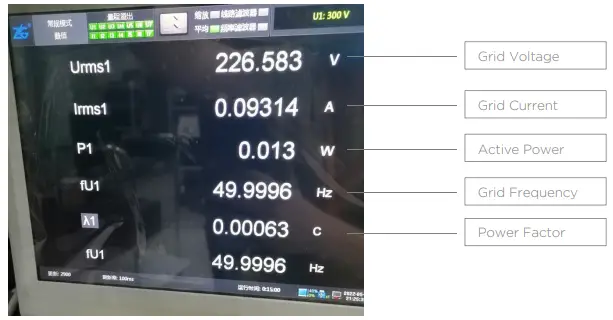 APsystems 4305109902 Microinverter Night Consumption 1