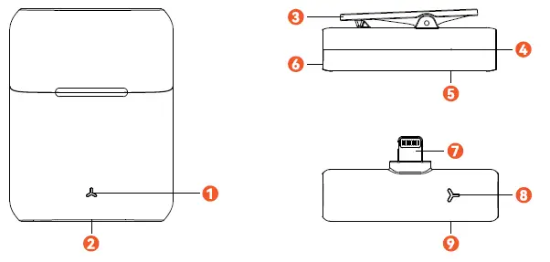 XFANIC-XF-A3001A-2-4G-Wireless-Lavalier-Microphone-FIG-1