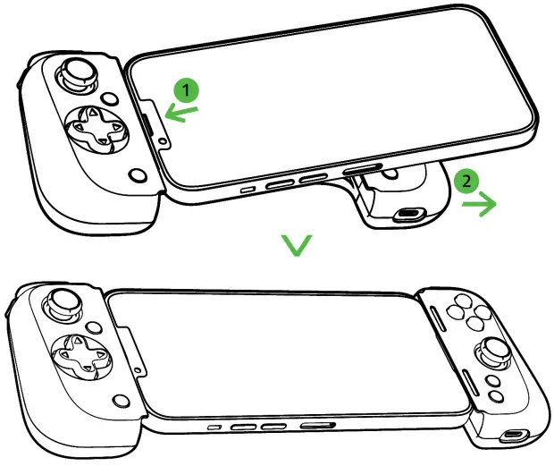 RAZER Kishi V2 for iPhone Universal Mobile Gaming Controller for iPhone-fig4