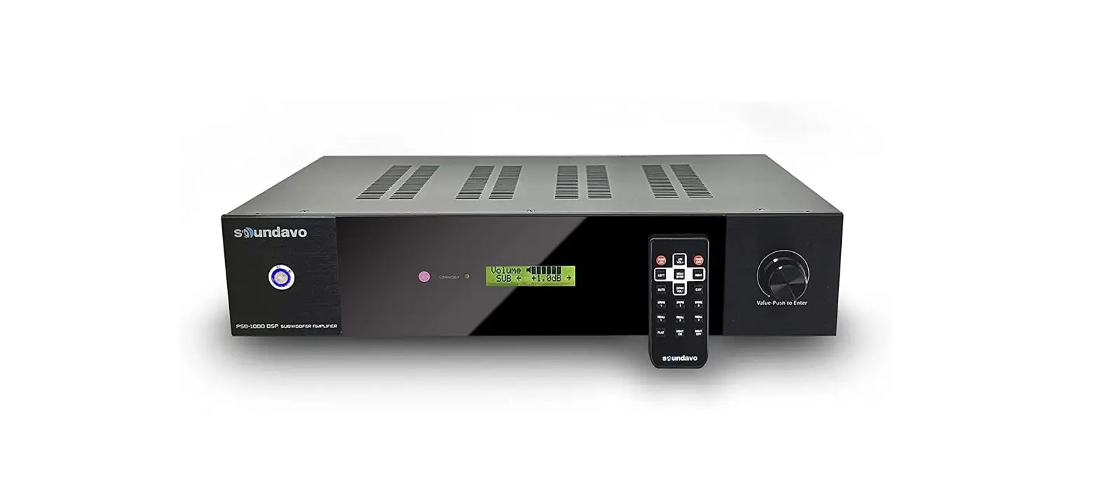 Soundavo Psb-1000dsp 1000w Rms Subwoofer Amplifier Owner's Manual Soundavo Psb-1000dsp 1000w Rms Subwoofer Amplifier Owner's Manual