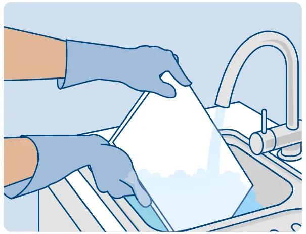 Cleanline CL1076 Blue Powder Sanitiser - FIg 7