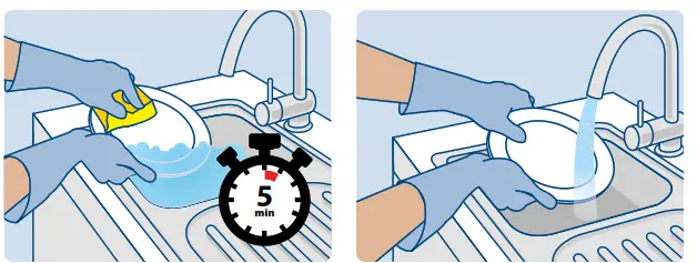 Cleanline CL1076 Blue Powder Sanitiser - FIg 9