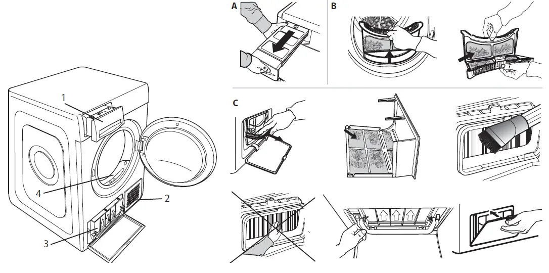 Whirlpool NT M11 9X3E UK Heat Pump Tumble Dryer 3