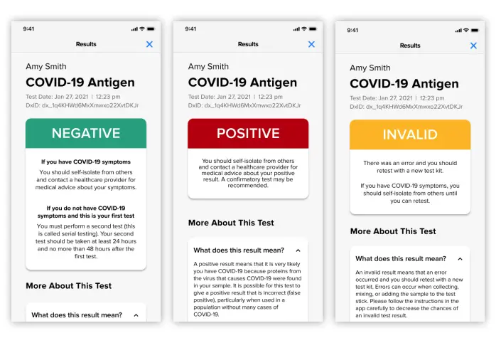 BD Veritor Rapid COVID-19 Antigen Test Instruction fig 11