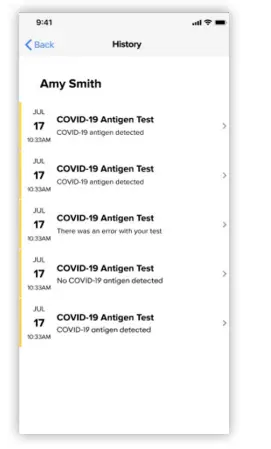 BD Veritor Rapid COVID-19 Antigen Test Instruction fig 12