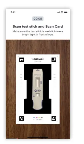 BD Veritor Rapid COVID-19 Antigen Test Instruction fig 9