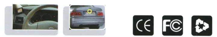BOYO VTL17LTJ Concealed Mount License Plate Camera - icon 1