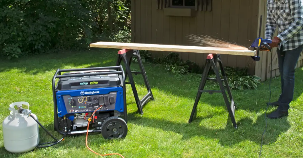 Westinghouse Wgen7500dfc 7500 Watt Electric Start Dual Fuel Portable Generator User Guide