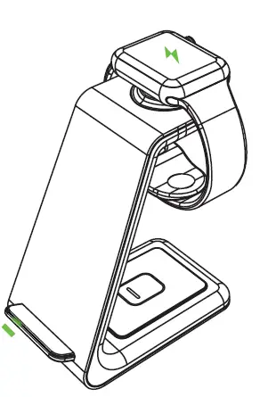 MGG T3 3 in 1 Wireless Charging Station 6