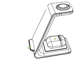 MGG T3 3 in 1 Wireless Charging Station 7
