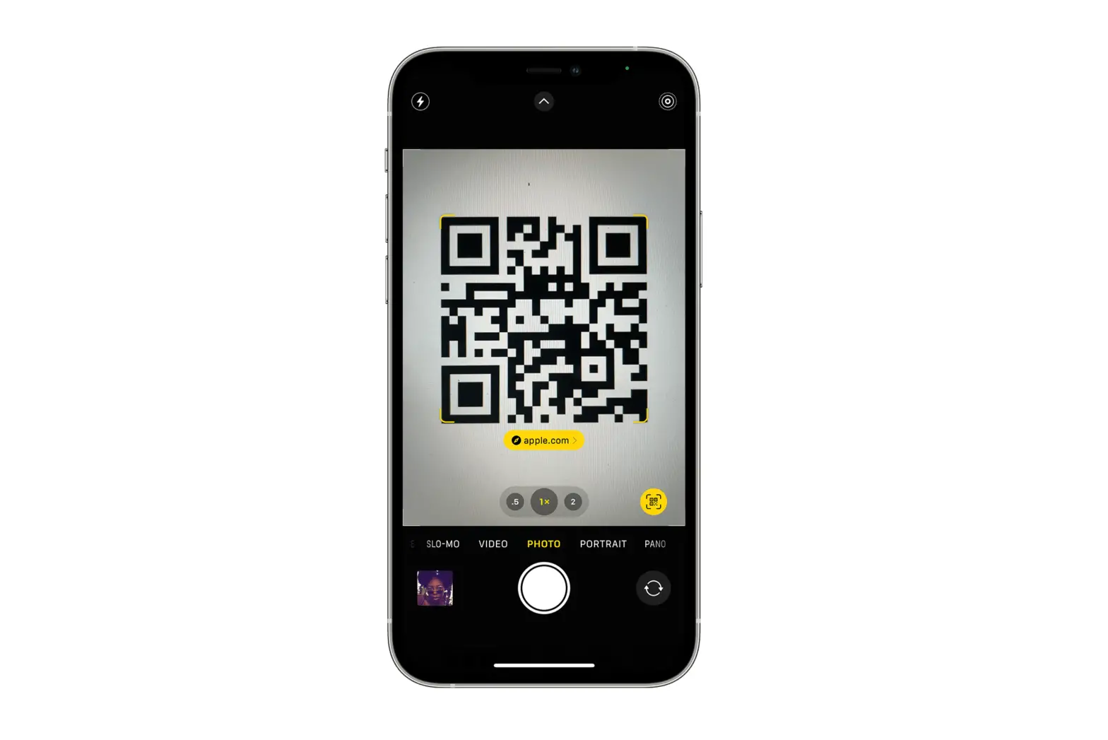 Scan A Qr Code With The Ipod Touch Camera