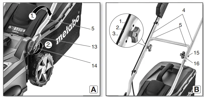 metabo-RM-36-18-LTX-BL-36-Cordless-lawn-mower-FIG2