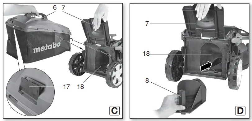 metabo-RM-36-18-LTX-BL-36-Cordless-lawn-mower-FIG3