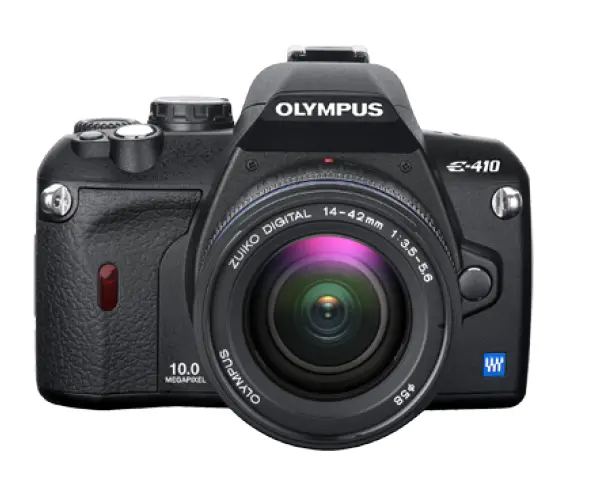 OLYMPUS E-410 10MP Digital SLR Camera FIG (2)