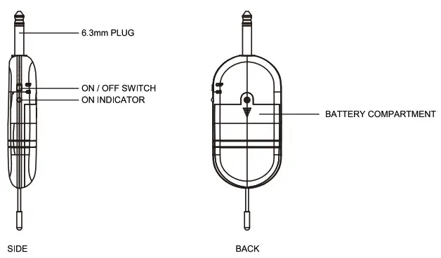 GROOVE CR 2715 Wireless Microphone - fig5