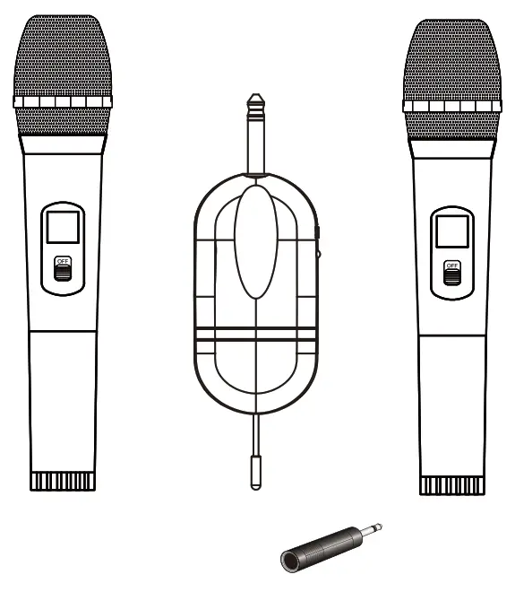 GROOVE CR 2715 Wireless Microphone