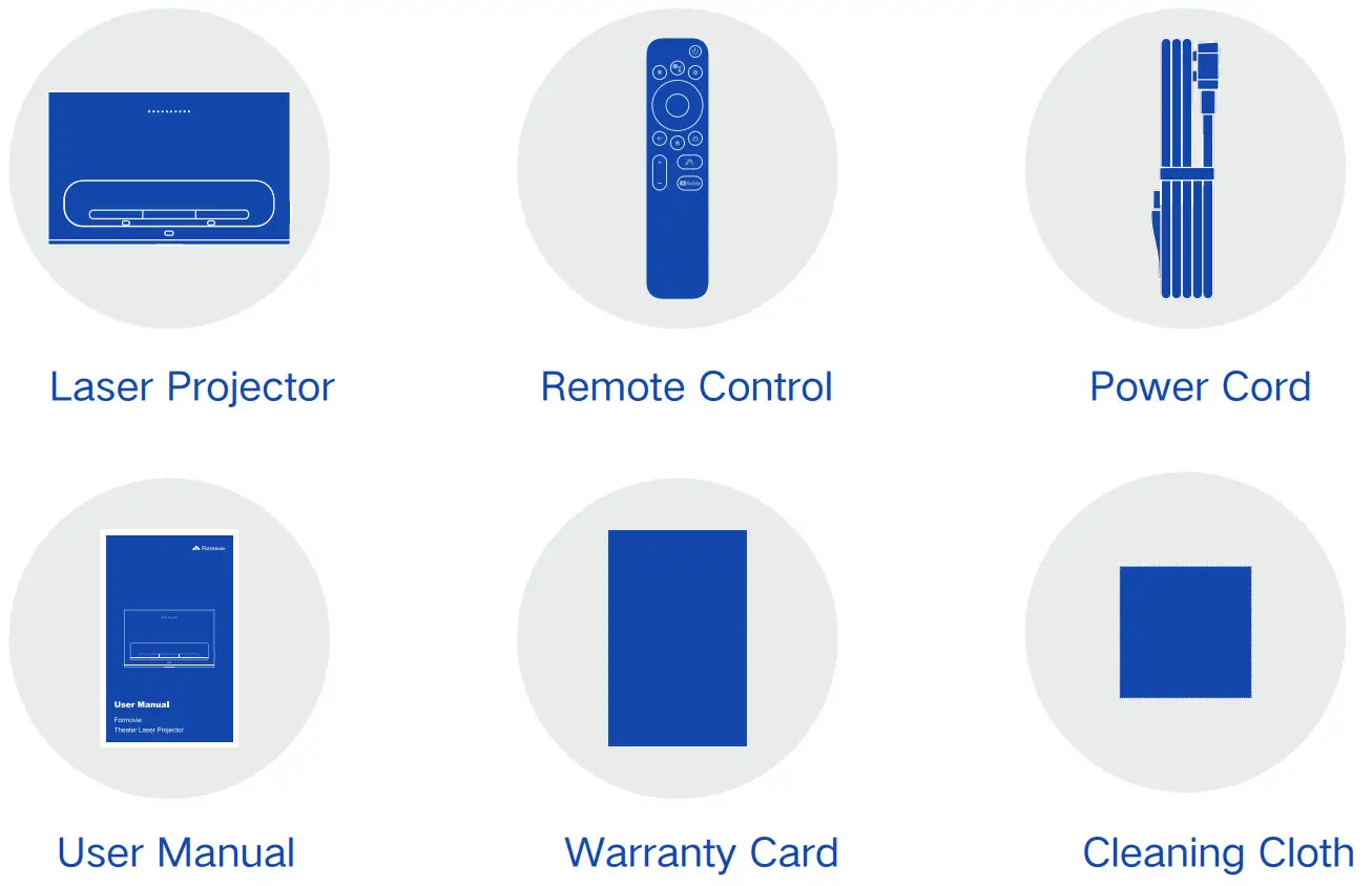 Formovie L206FGN Theater Laser Projector - Fig 1
