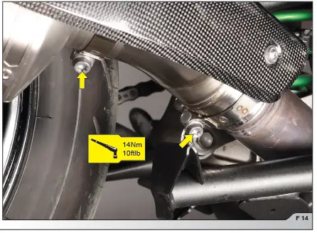 AKRAPOVIC Kawasaki NINJA H2 SX Slip-On Line Motorcycle Exhaust-18