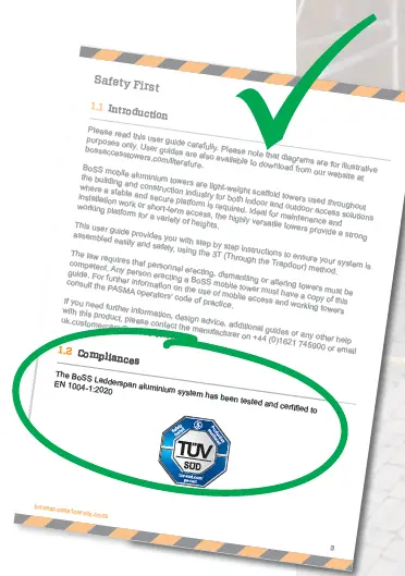 BOSS-EN-1004-1-2020-Mobile-Access-and-Working-Towers-fig-8