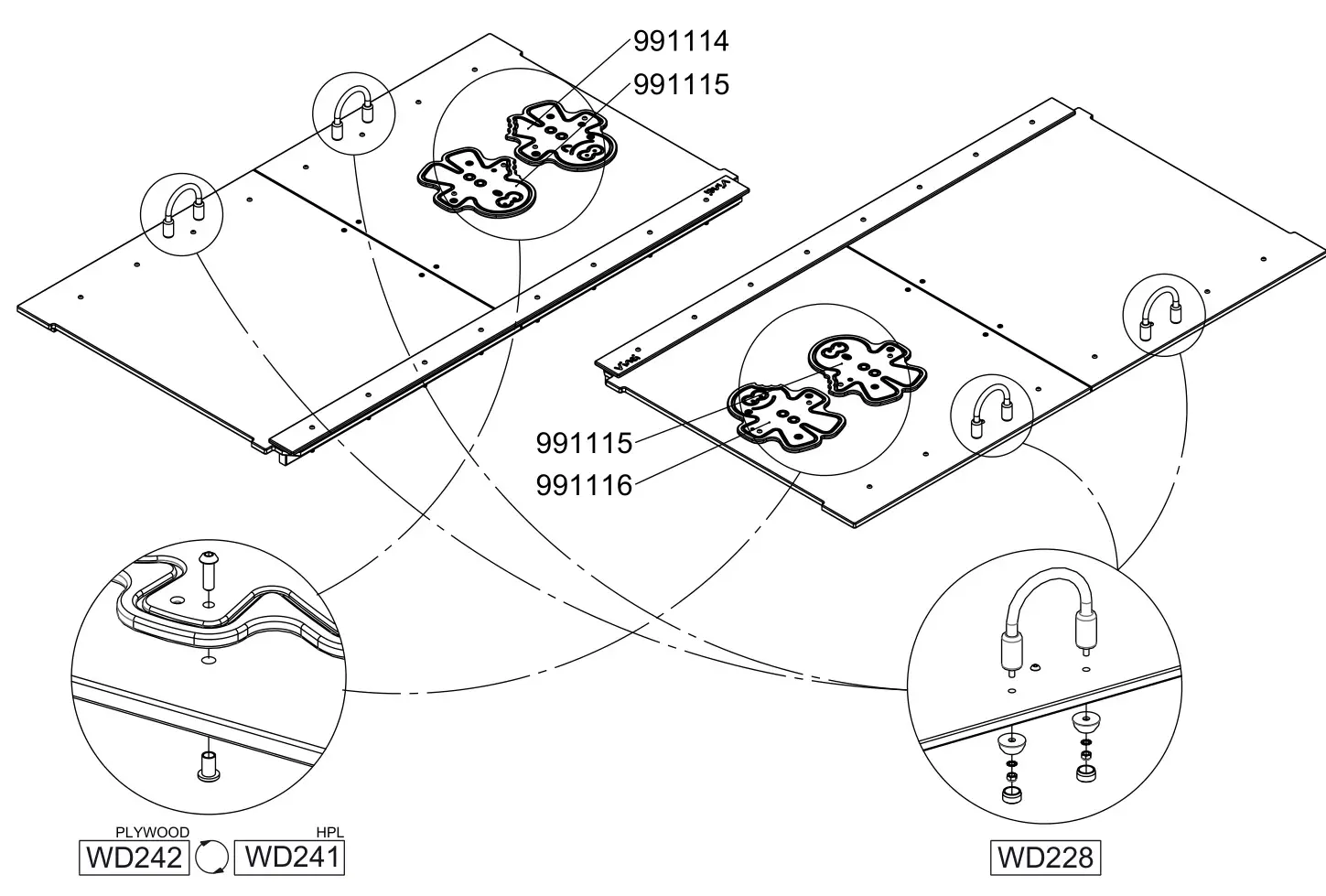 vinci play WD1457-1 Solo WD Sandbox Lid - Figure 12