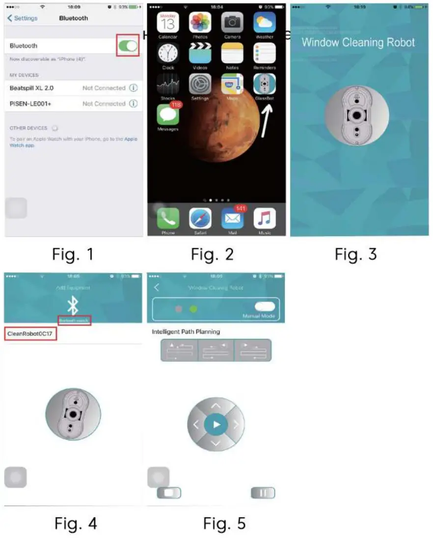 iBoto Win 199 Glass Bot - Fig 8
