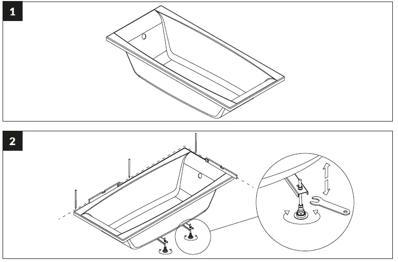 cersanit-Smart-170x80-L-P-WP-SMARTx170-LNL-Acrylic-Bathtub-14