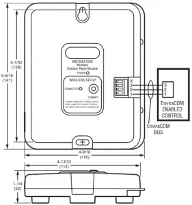 W8735ER Wireless Outdoor Reset Module wiring diagram