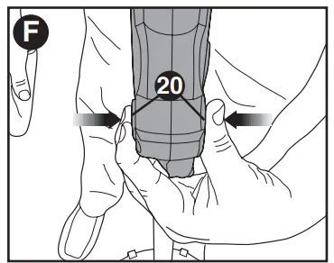 BLACK DECKER LST522 20V MAX STRING TRIMMER 21