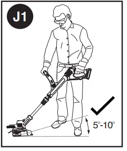 BLACK DECKER LST522 20V MAX STRING TRIMMER 26