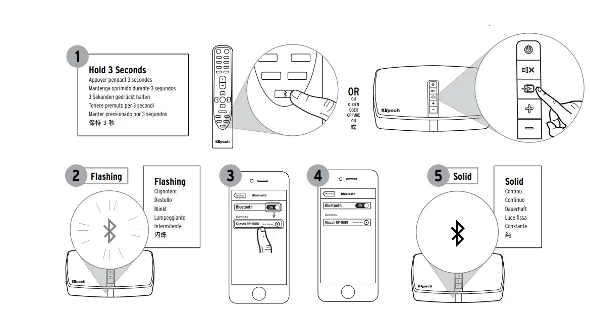 Klipsch RP-440WC Wireless Center Channel Speaker-8