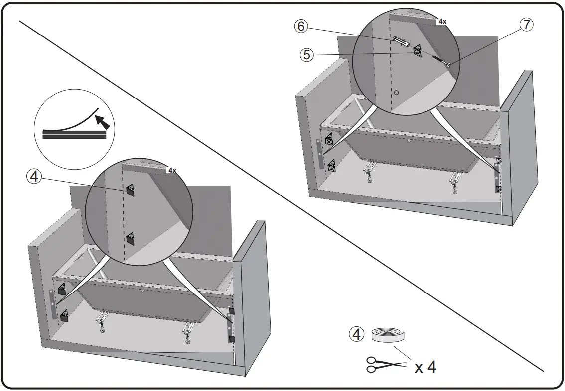 RAVAK X000001059 Panel for Bathtub - Fig 5