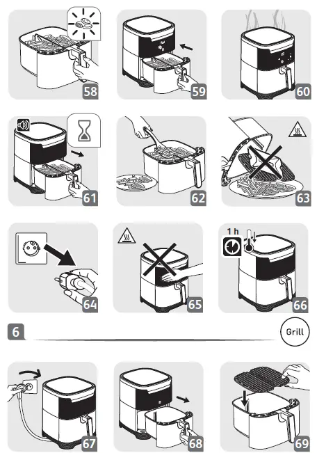 Tefal FW201860 Easy Fry and Grill XXL and Steam 8