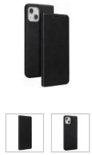 bigben ETUIFIP1361B iPhone 13 Stand Folio Black -