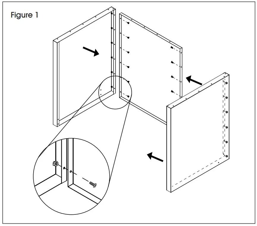 ULINE Storage Shop Desk - Fig 1