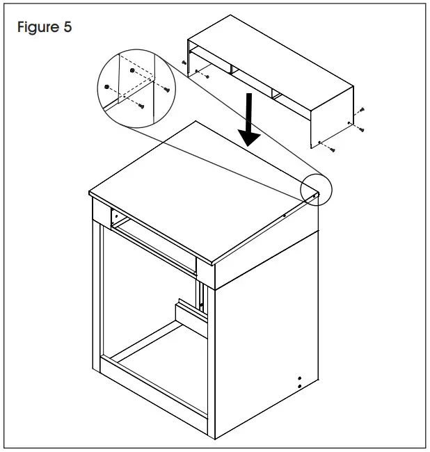 ULINE Storage Shop Desk - Fig 5