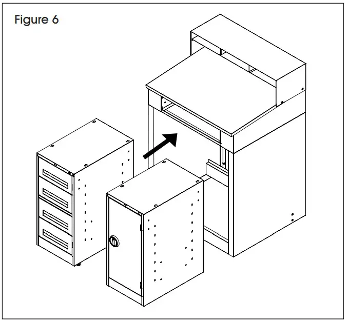 ULINE Storage Shop Desk - Fig 6