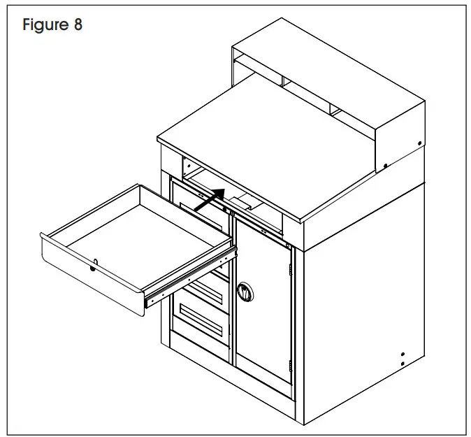 ULINE Storage Shop Desk - Fig 8