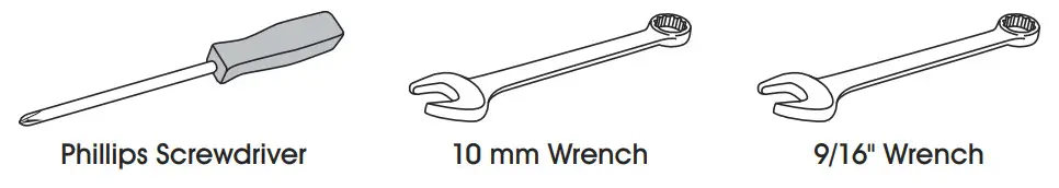 ULINE Storage Shop Desk - tOOLS