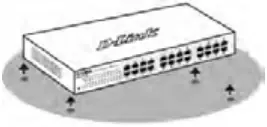 D-Link DES-1018MPV2 Unmanaged Switch with 16 PoE Port A01